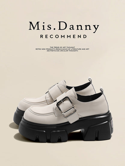 Strap Platform Loafers