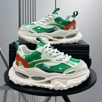 Mesh Air Chunky Sole Sneakers