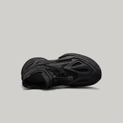 High-Top Hollow Out Chunky Sole Slip-On Sneakers