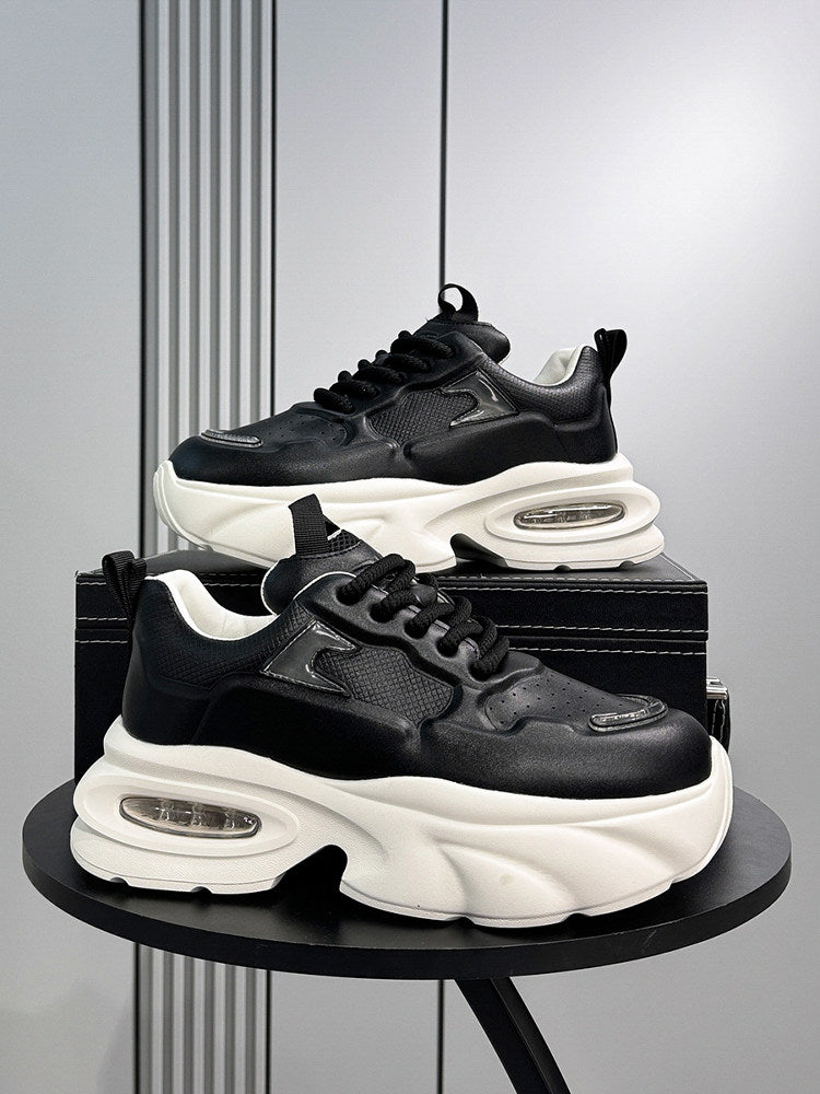 Mesh Air Sole Chunky Sole Sneakers
