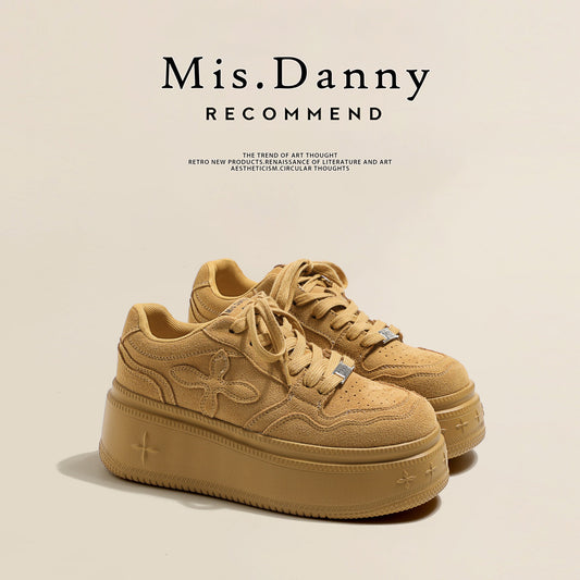Chunky Sole Lace-Up Sneakers