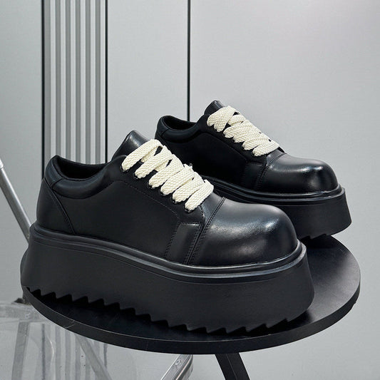 Platform Height Increase Round Toe Sneakers WN24782