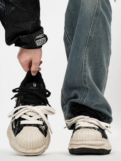 Ashen Rift Double-Lace Sneakers