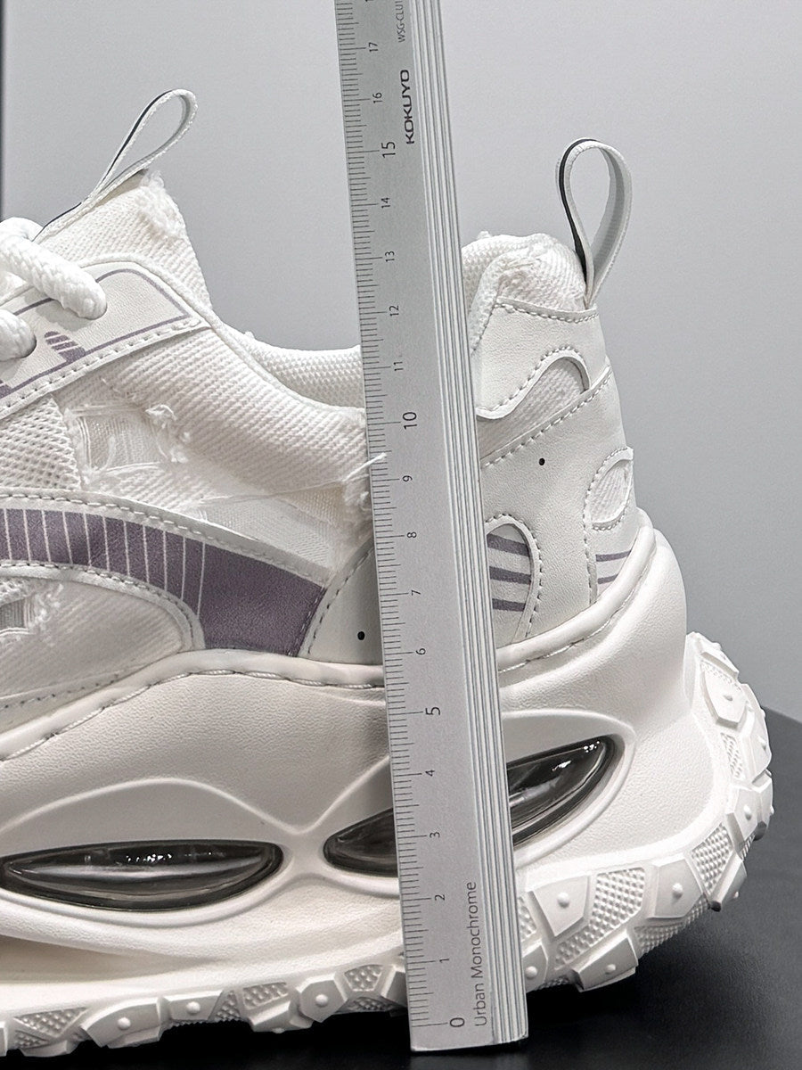 Mesh Air Chunky Sole Sneakers