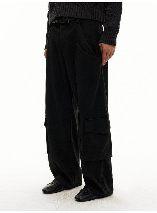 Double Patch Pocket Cargo Pants