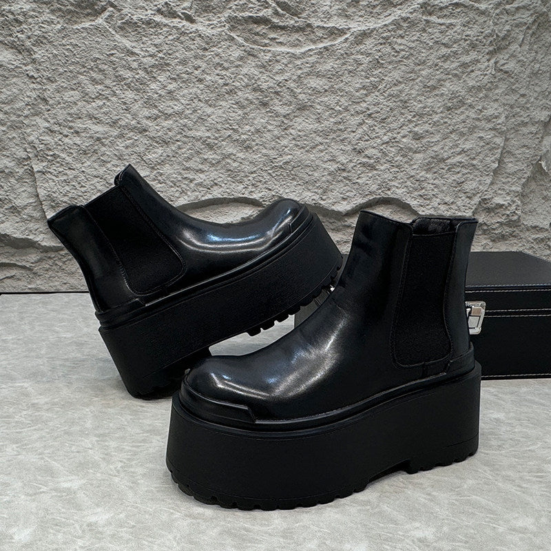 Chunky Platform Chelsea Boots