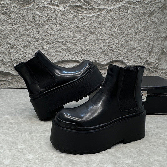 Chunky Platform Chelsea Boots