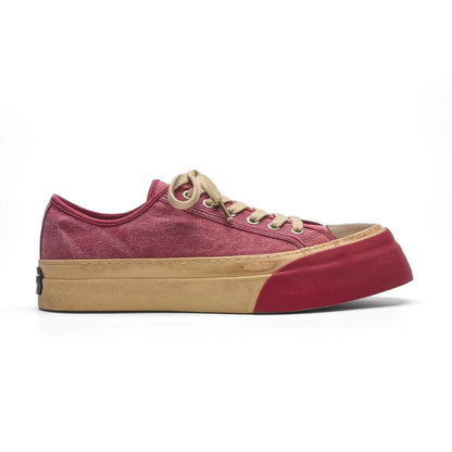 Retro Canvas Platform Sneakers