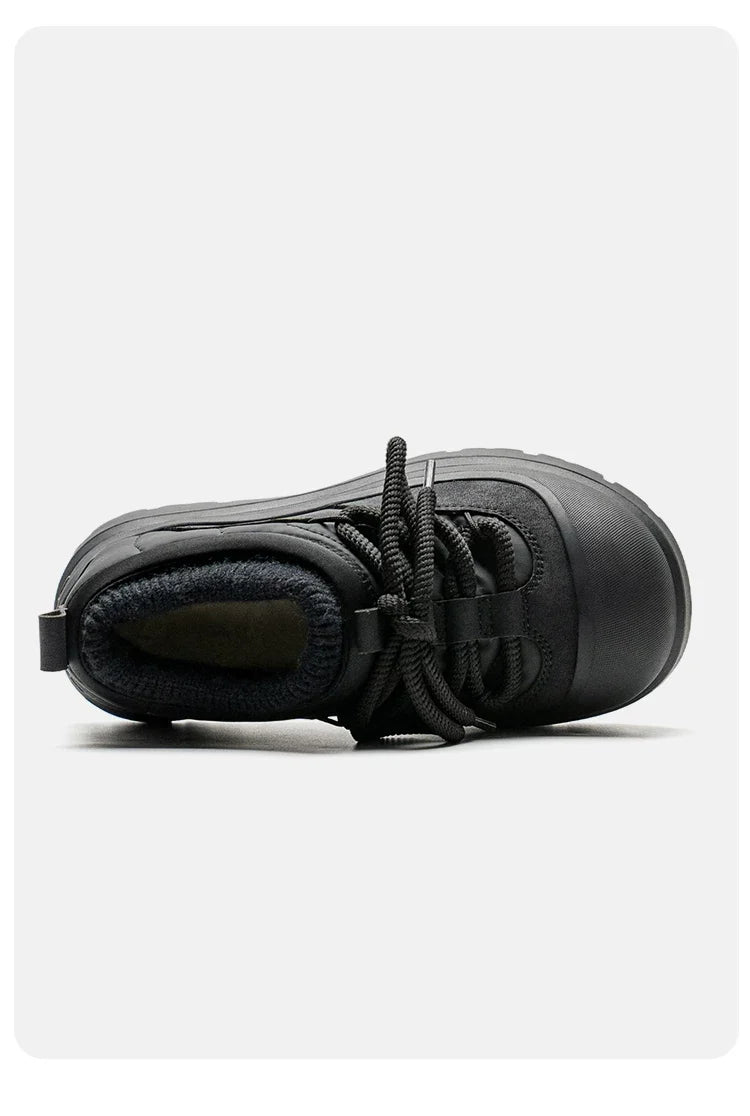 Alpine Grip Fleece-Lined Platform Sneakers