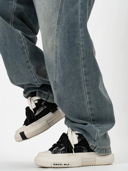 Marble Mismatch Street Sneakers