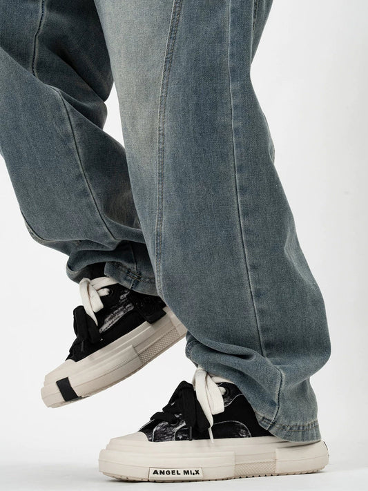 Marble Mismatch Street Sneakers