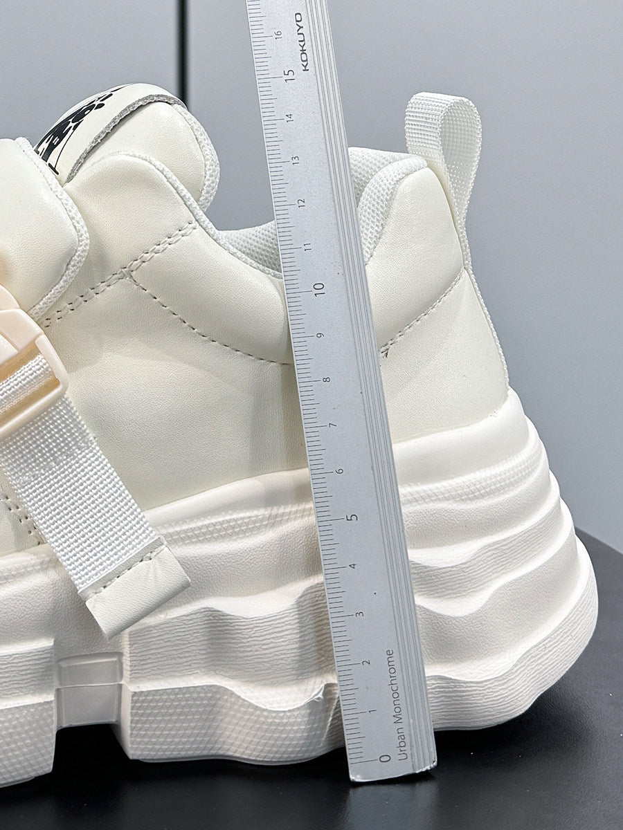 Strap Buckle Chunky Sole Sneakers