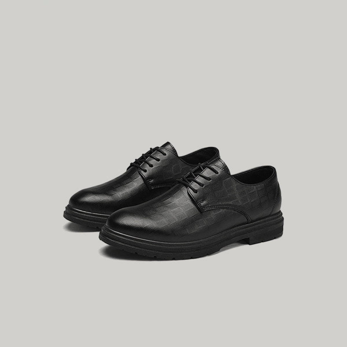 Breathable PU Leather Lace-Up Shoes WN23538