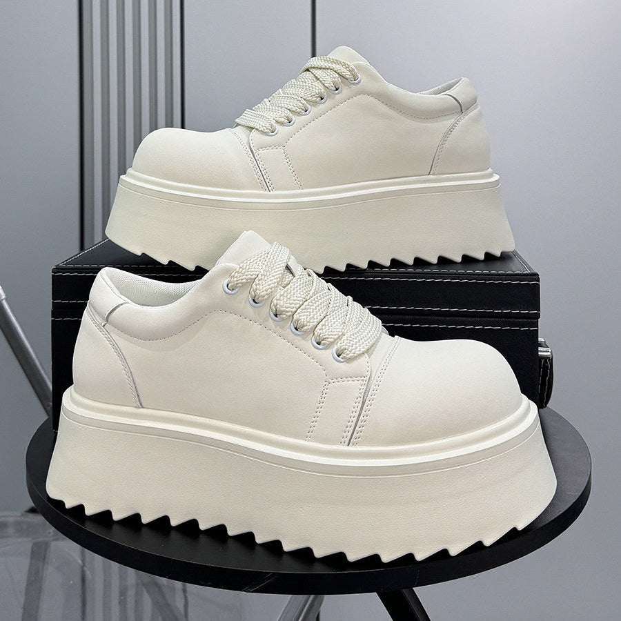 Platform Height Increase Round Toe Sneakers WN24782