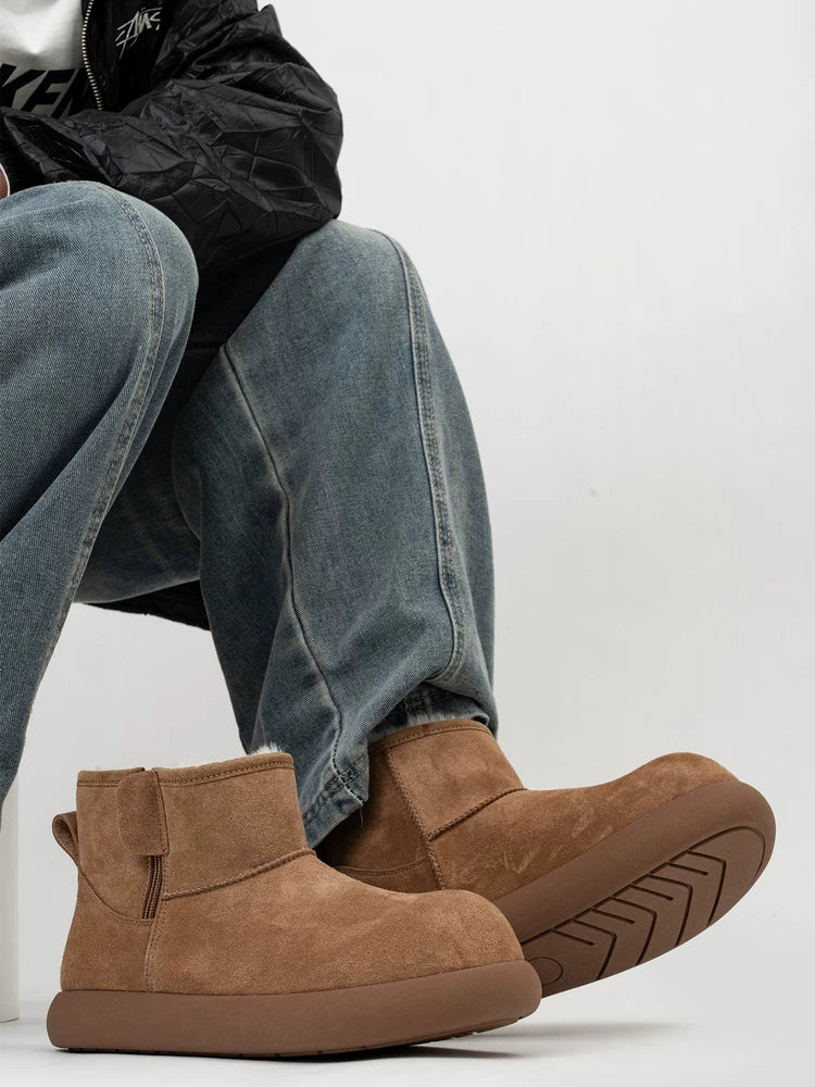Minkridge Shearling Ankle Boots
