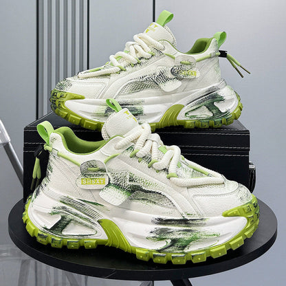 Paint Mesh Dad Sneakers