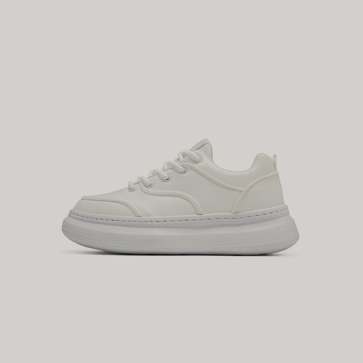 Platform Lace-Up Sneakers