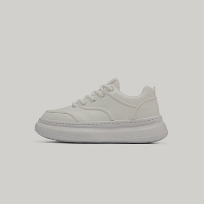 Platform Lace-Up Sneakers