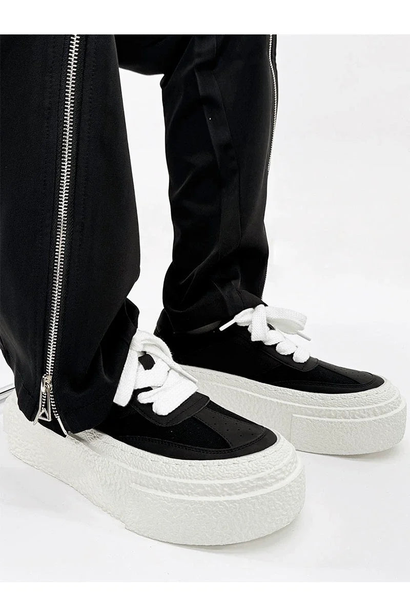 Chunky Textured Sole Sneakers