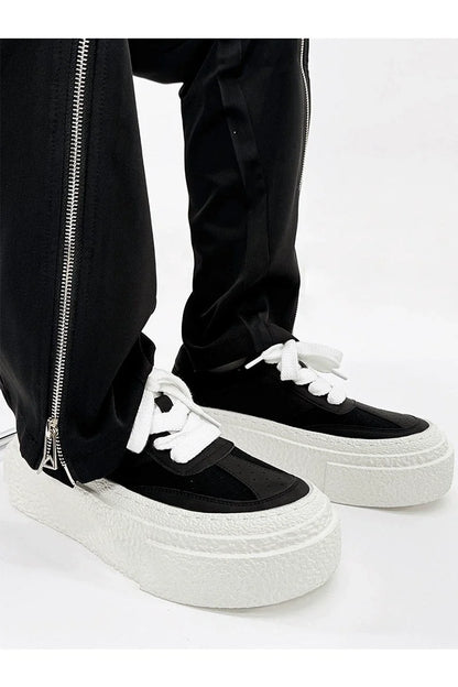 Chunky Textured Sole Sneakers