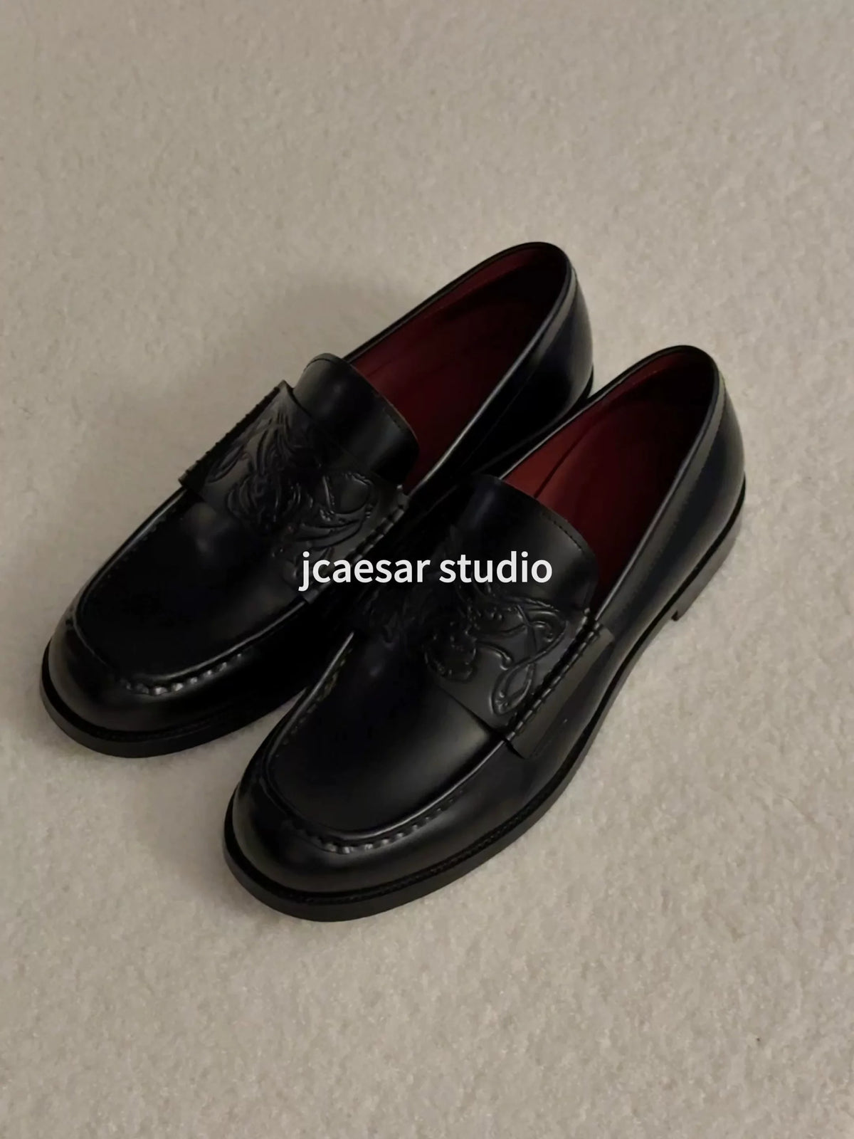 Vampire Leather Loafers