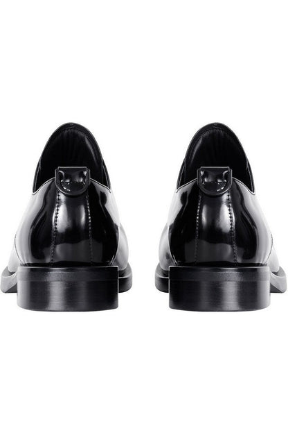 Patent Leather Derby Shoes
