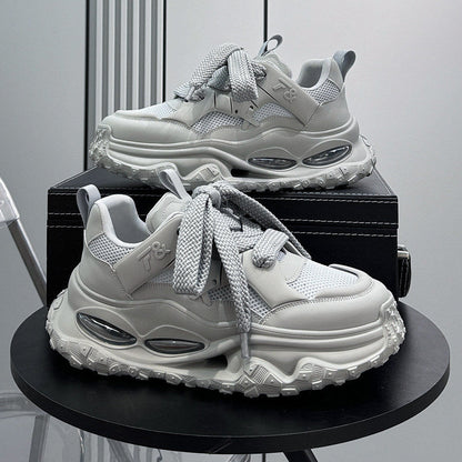 Mesh Strap Air Sole Chunky Sole Sneakers