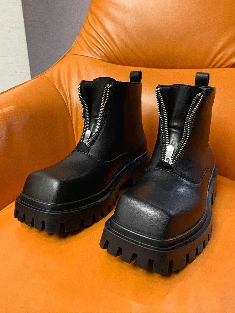 Riftforge Double-Zip Tank Boots