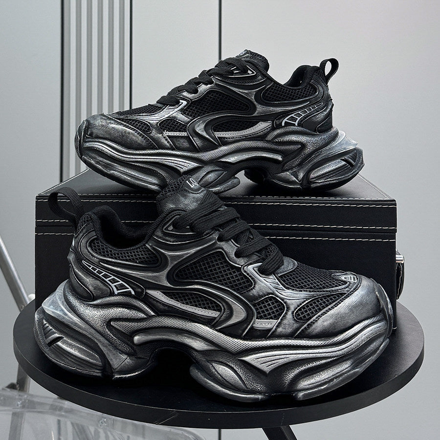 Thick-Soled Height-Increasing Dad Sneakers