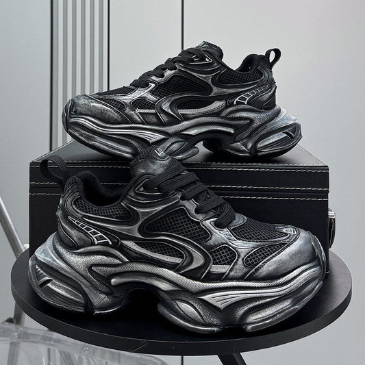 Thick-Soled Height-Increasing Dad Sneakers