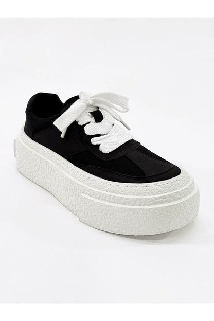 Chunky Textured Sole Sneakers