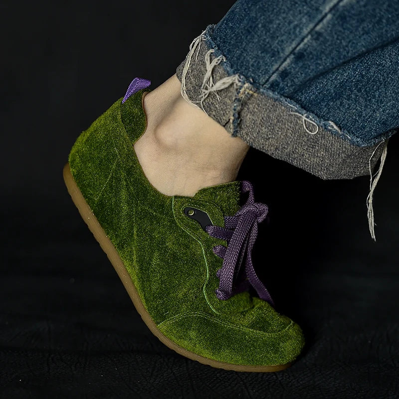 Moss Velvet Fusion Sneaker