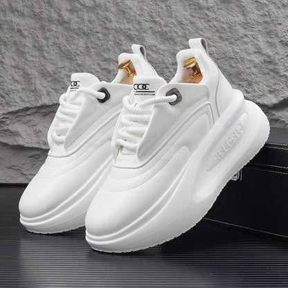 Chunky Platform Lace-Up Sneakers