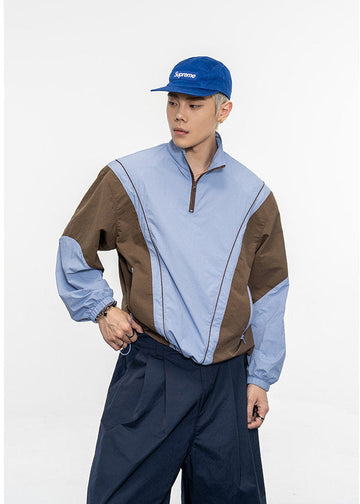 Jacket with removable shoulder pads