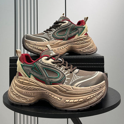 Mesh Thick Sole Sporty Sneakers