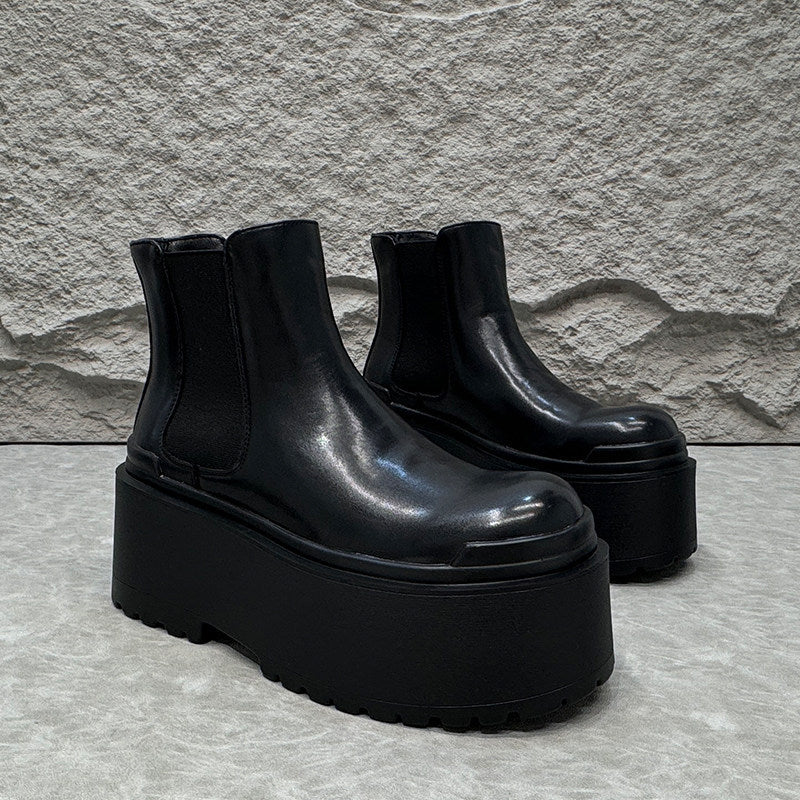 Chunky Platform Chelsea Boots