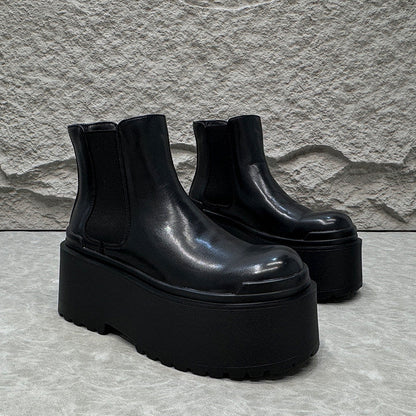 Chunky Platform Chelsea Boots