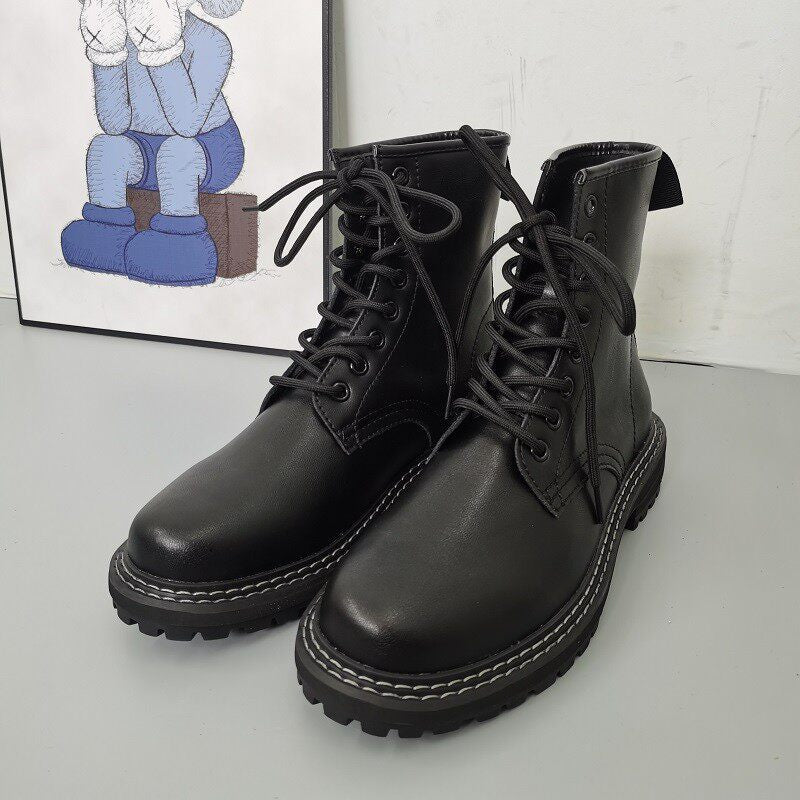 Lace-Up Ankle Boots
