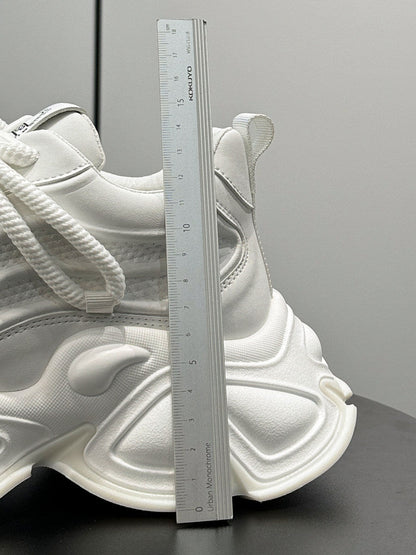 Panel Thick Sole Chunky Sole Sneakers