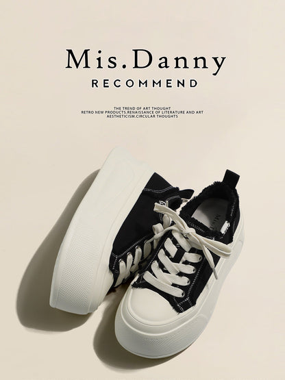 Canvas Platform Sneakers