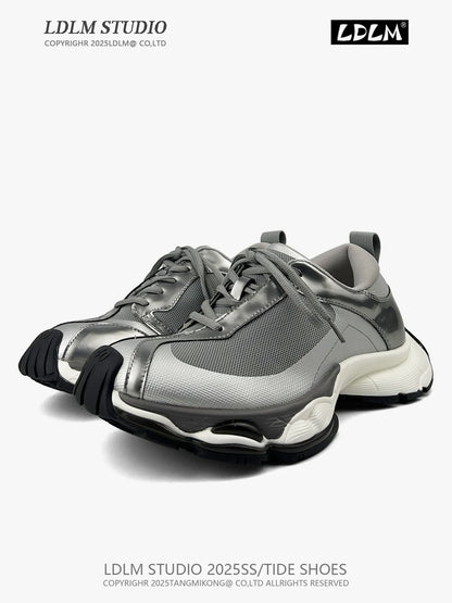Mesh Thick Sole Sporty Sneakers