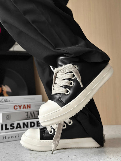 Rope Lace Platform Sneakers