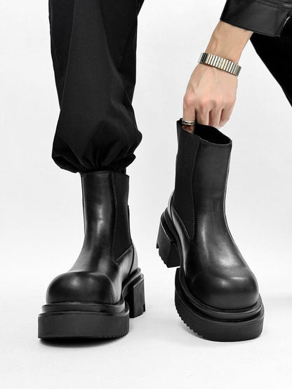Chunky Platform Chelsea Boots