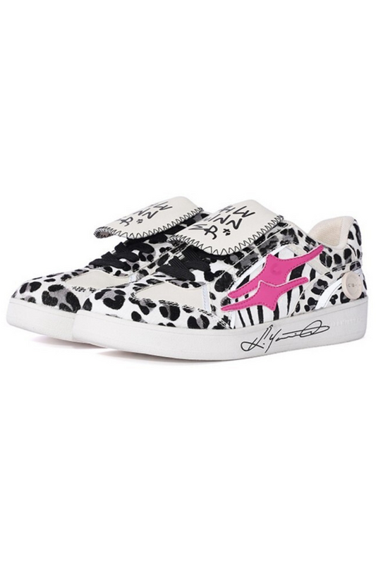 Horsehair Pattern Dexter Sneakers