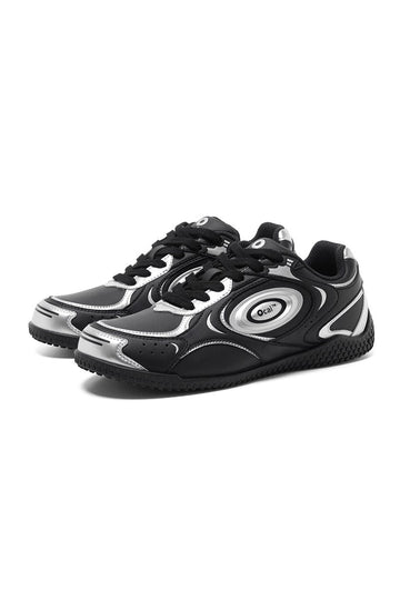 Charcoal Silver Speedcar Sneakers