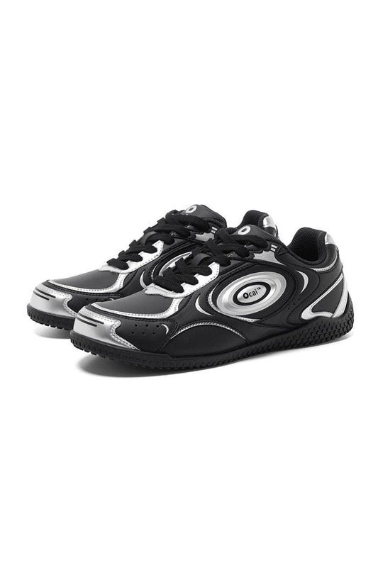 Charcoal Silver Speedcar Sneakers