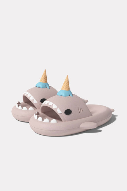 Ice Cream Shark Slippers