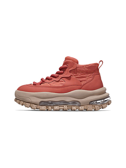Black Trail Platform Outdoor Sneakers