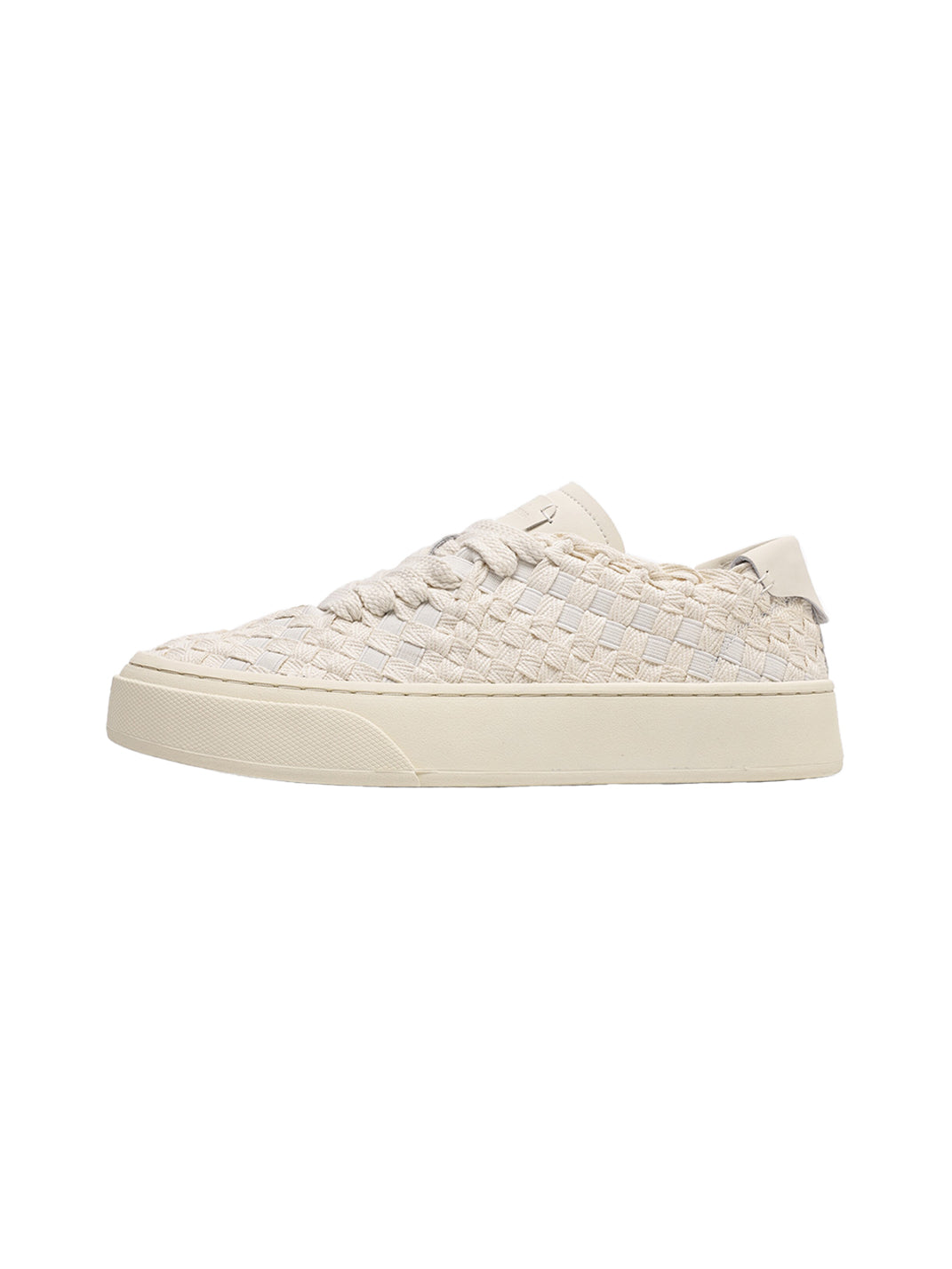 Woven Texture Platform Sneakers