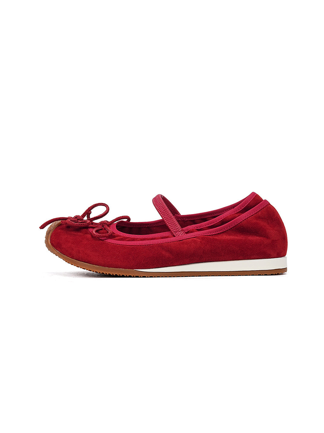 Bow Mary Jane Ballet Flats